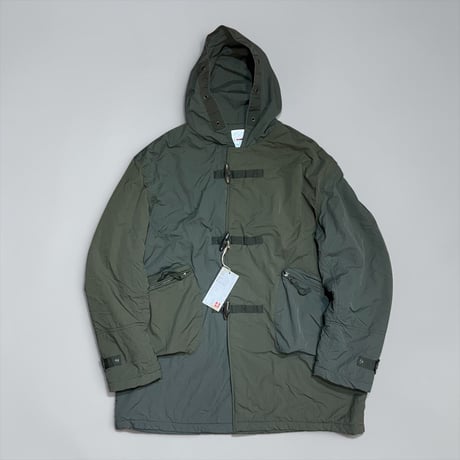 dip ltd "boa liner nylon duffle coat" (olive comb)unisex
