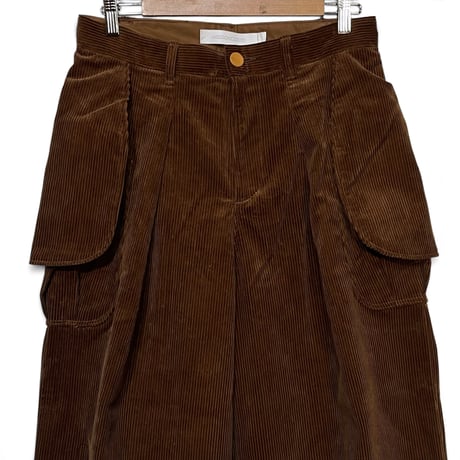 ASEEDONCLOUD"Railway uniform trousers"(brown)unisex