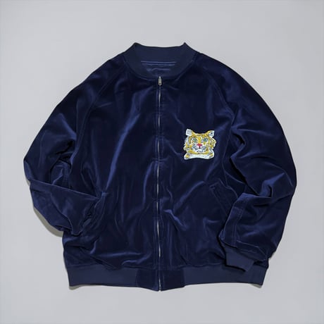 TigreBrocante"Lively tiger souvenir jacket"(navy)unisex
