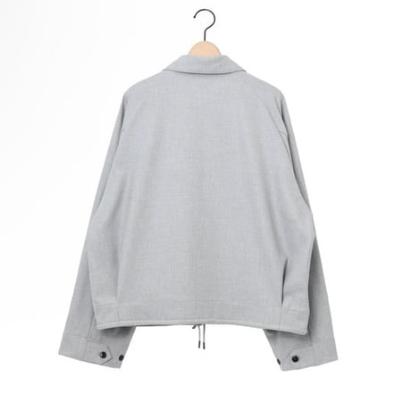 amne "WARM GABARDINE useful blouson " (heather) unisex