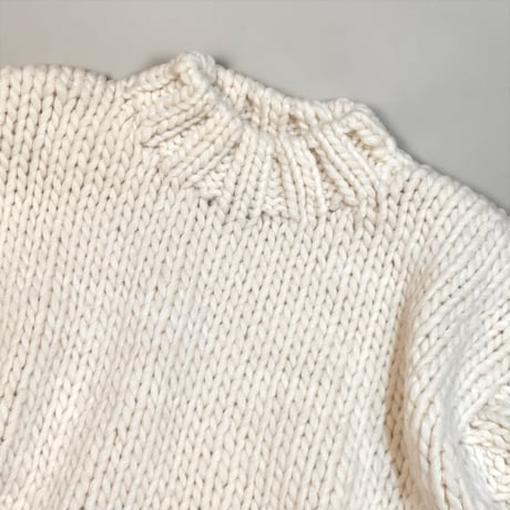TigreBrocante"low gauge wide rib sweaters"(3color)unisex