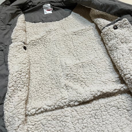 dip ltd "boa liner nylon duffle coat" (grey)unisex