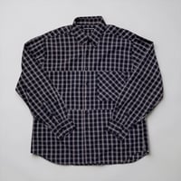 TigreBrocante"OG ombre check B.D boatswain shirts"(black)unisex
