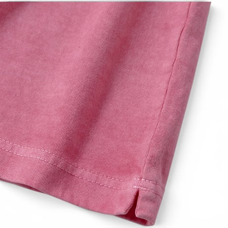 Jackman"Pigment-Dye Lead-Off T-shirt"(fade pink) unisex