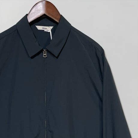 amne "NYLON zip park shirts" (deep teal) unisex