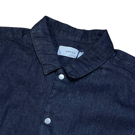 amne "8DENIM farm shirts" (indigo) unisex
