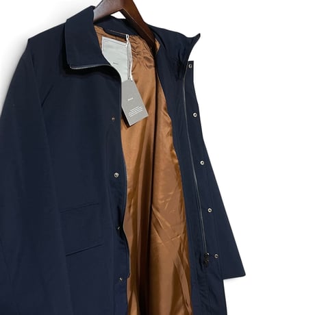 amne "nylon OX covered coat" (navy) unisex
