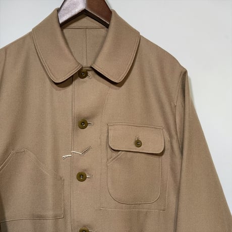 ASEEDONCLOUD"Handwerker sasony wool HW meeting jacket"(beige)unisex