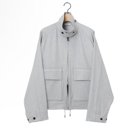 amne "WARM GABARDINE useful blouson " (heather) unisex