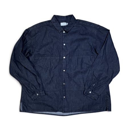 amne "8DENIM farm shirts" (indigo) unisex