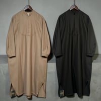 ASEEDONCLOUD"Handwerker saxony wool HW zip dress"(women's)