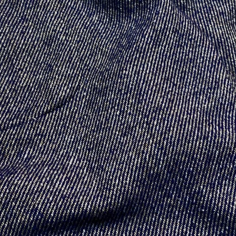 TigreBrocante"C/P flannel twill tagosaku long pants“(navy) unisex