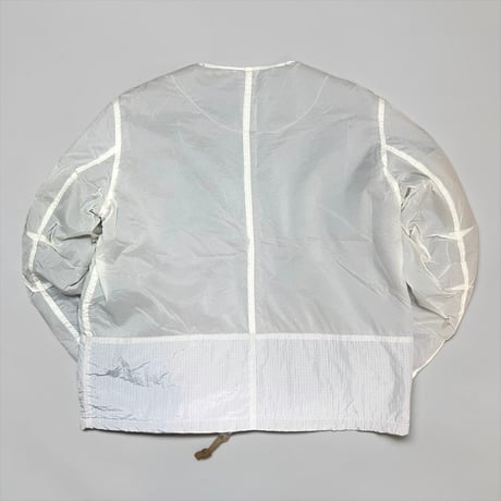 dip ltd "ripstop nylon switching boa liner jacket" (off white)unisex
