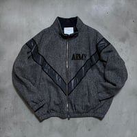 H.UNIT"Wool herringbone IPFU jacket"(gray) unisex