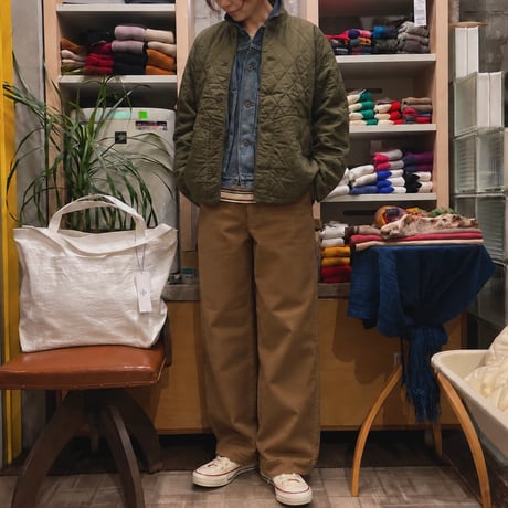 TigreBrocante"OG 硫化 cotton duck over painter pants“(camel)unisex