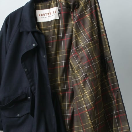 PORTRAITE"EX Long Wool Coat"(dark navy)unisex