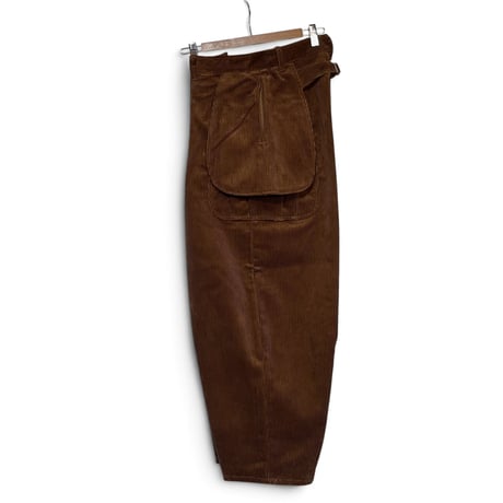 ASEEDONCLOUD"Railway uniform trousers"(brown)unisex