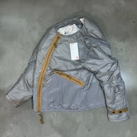 dip ltd "ripstop nylon switching boa liner jacket" (grey)unisex