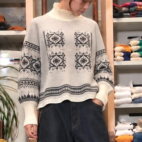 ASEEDONCLOUD"memories pull over knit"(2color)women's