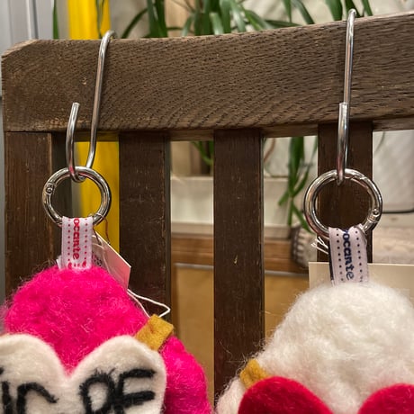 TigreBrocante"big hart yeti felt strap" (3color)