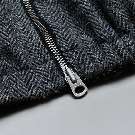 H.UNIT"Wool herringbone IPFU jacket"(gray) unisex