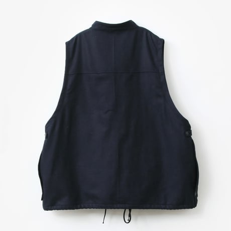 PORTRAITE"over vest"(dark navy wool)unisex