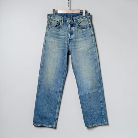 H.UNIT "13.5oz selvage denim used wash" (indigo) unisex