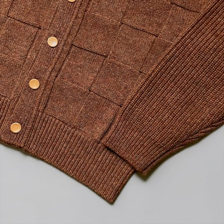 ASEEDONCLOUD"okunensha cardigan"(brick)unisex