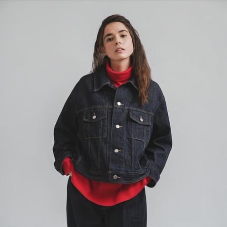 amne "NEP DENIM typeⅢ jacket" (indigo) unisex