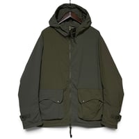 dip ltd"thinsulate®nylon zip hood jacket"(olive comb)unisex