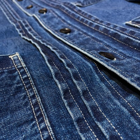 TigreBrocante"12,75oz denim tuck shirts jacket"(women's)