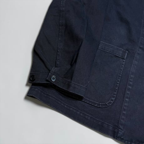 H.UNIT "Sulfur drill 3P jacket"(black)unisex