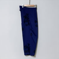 TigreBrocante"TB ameba camo darts wide pants“(navy) unisex
