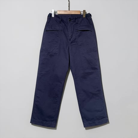 H.UNIT "HBT military trousers" (navy) unisex