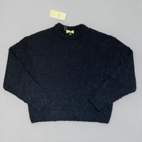 eyya"mohair boucle crew knit"(black)unisex