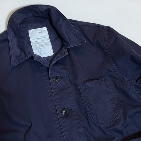 H.UNIT "HBT 3P jacket"(navy)unisex