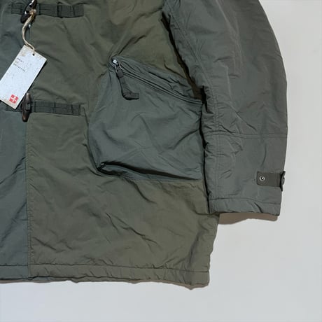 dip ltd "boa liner nylon duffle coat" (olive comb)unisex