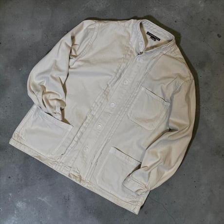 TigreBrocante"9.5oz katsuragi cloth tuck shirts jacket"(natural)women's