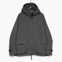 dip ltd"thinsulate®nylon zip hood jacket"(gray)unisex