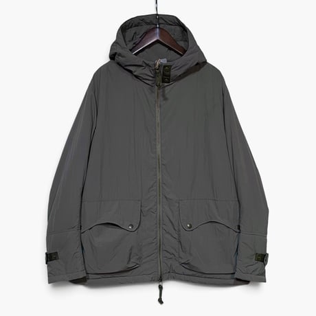 dip ltd"thinsulate®nylon zip hood jacket"(gray)unisex