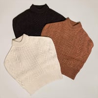 ASEEDONCLOUD"okunensha knit vest"(3color)unisex