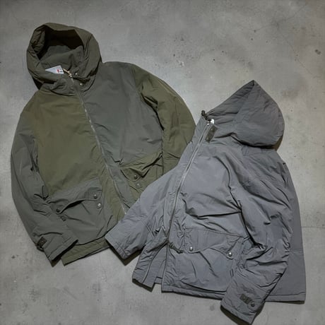 dip ltd"thinsulate®nylon zip hood jacket"(olive comb)unisex