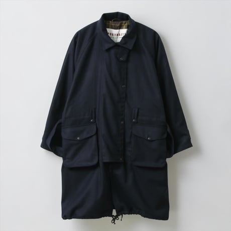 PORTRAITE"EX Long Wool Coat"(dark navy)unisex