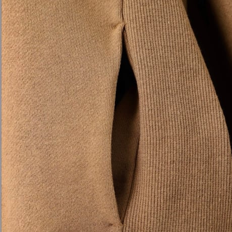 amne "FRENCH TERRY bottie turtle" (camel) unisex