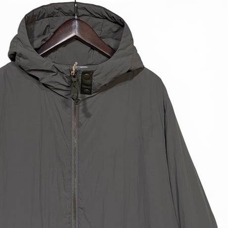 dip ltd"thinsulate®nylon zip hood jacket"(gray)unisex