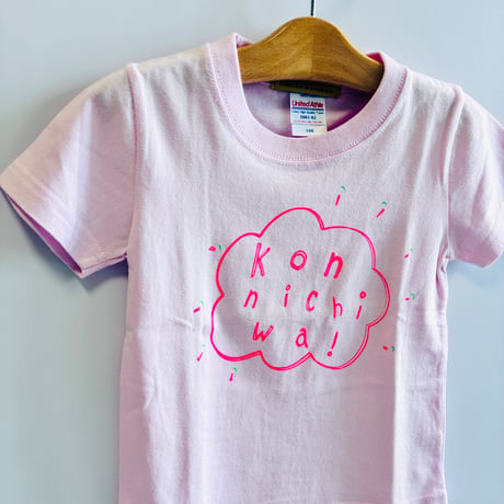 コンニチワTシャツ/100cm