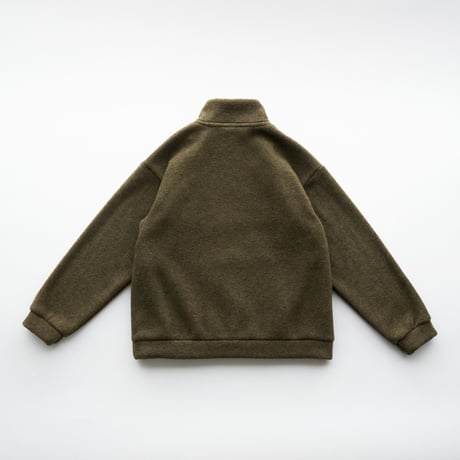 MOUN TEN. / melange fleece half zip   MT84-1823   khaki  0.1.2