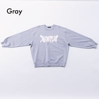 nunuforme / NNFMワッペントレーナー　　nt26-002-02  Gray   105.115.125.135.145.1(155).2(163)