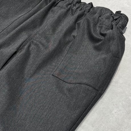 Bague  / RAYON STRETCH テーパードパンツ  BG284052　GRAY  ( 80cm-MEN )