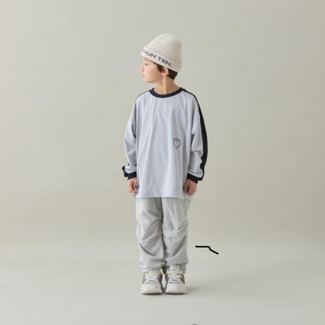 MOUN TEN. / MOUN 10 number longsleeve　  MT110-2005  BT14-0416  stone   95.110.125.140.0.1.2